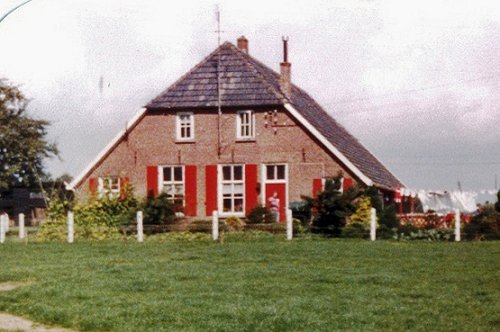 1980 Foto boerderij ongeveer 1980